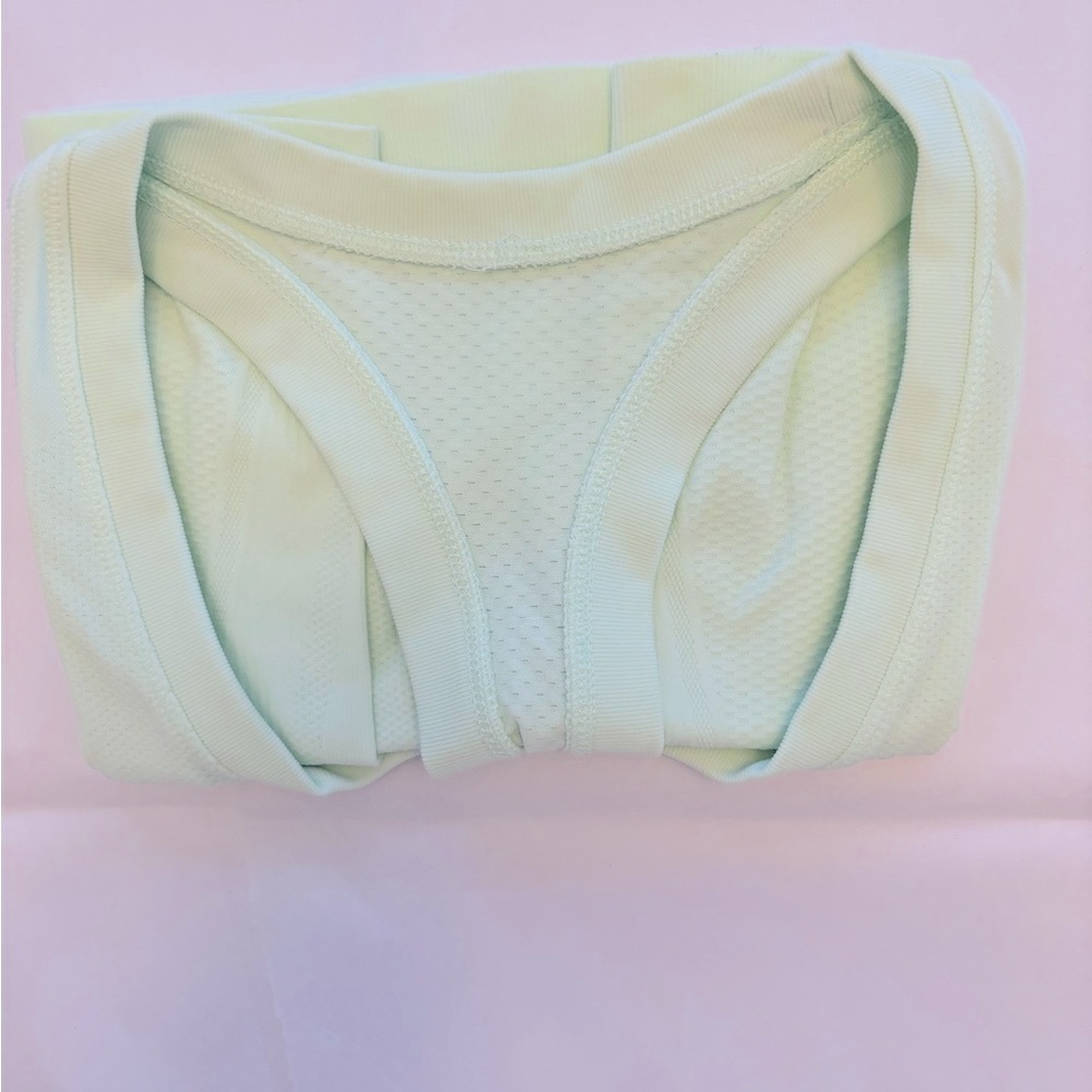 Athleta Mint Green racer back tank